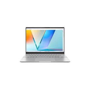 Asus Vivobook S14 M5406UA-QD055W Laptop AMD Ryzen 9 8945HS 512GB M.2 NVMe™ PCIe® 4.0 SSD 16GB LPDDR5X on board Ram AMD Radeon Graphics 14"inch, WUXGA 16:10 aspect ratio, 60Hz refresh rate, 400nits, 600nits HDR peak brightnessWindows 11 Home - Cool Silver