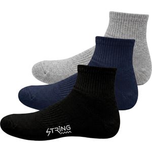 STRiNG  (3) شرابات هاف سوكيت رجالي قطن - سترينج