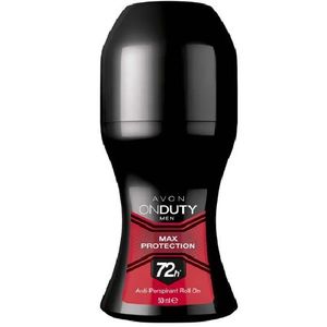 Avon مزيل العرق رول أون أڤون أون ديوتي للرجال بحماية قصوى لمدة 72 ساعة - 50 مل