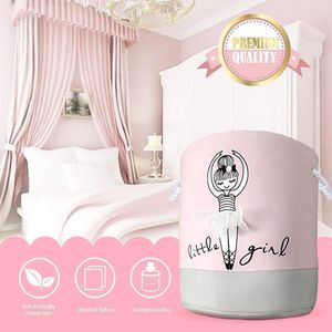 Foldable Large Capacity Clothes Storage Bag, Durable Fabric Storage Bag for Blankets, Bedding, Toys, Foldable with Handles for Closet or Under Bed