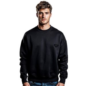 White Rabbit سويت شيرت وايت رابيت رجالي من قماش بيكيه قطني مع خامة خلفية مُدمجة – جودة عالية وراحة ممتازة للاستخدام اليومي