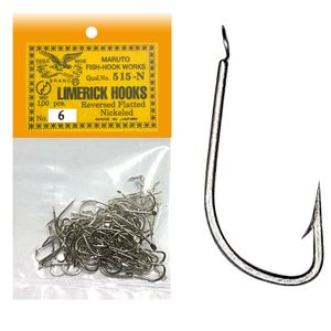 Maruto Fishing Hooks Japan 100 Pcs Code 515N Size 6 @ Best Price