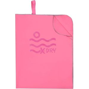 Microfiber Beach Towel  Quick Dry, Sand Free, Lightweight & Compact  for Beach, Swimming,Travel & Pool Pink Gray / 80 x 130 cm