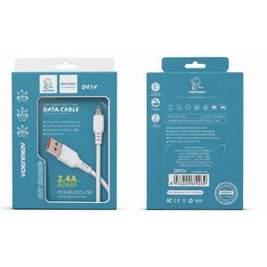  D01V Micro USB Cable for Charging and Data Transfer – 2.4A, 1 Meter