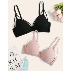 سعر 3-Piece Lassen Bra Set Red/Beige/Black فى مصر, نون مصر