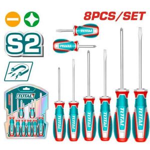 TOTAL 8-Piece Screwdriver Set