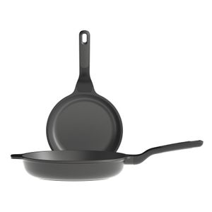 Berghoff 2-pc frying pan set non-stick Stone+