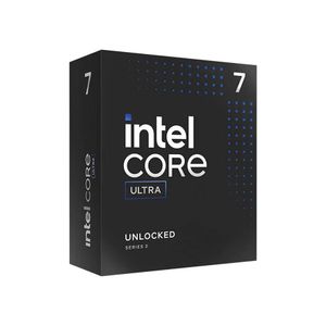 Intel Core Ultra 7 265K 3.9 GHz LGA 1851 Processor, Graphics, 20-Cores 20-Threads, 36 MB Cache, 5.5 GHz Max Turbo Frequency, Dual Channel DDR5 Memory, 192GB Max Memory Size  BX80768265K Silver