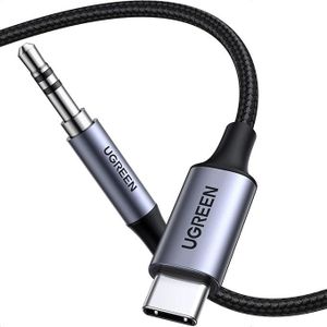 Ugreen USB C to 3.5mm Audio Adapter Hi-Fi Stereo Type C to Aux Headphone Male Cord Car