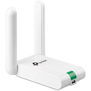 TP-Link محول USB لاسلكي عالي الكسب، نظام N 300 من تي بي- لينك - موديل Tl-wn822n
