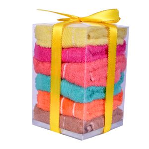 طقم فوته تواليت 6 قطع -قطن مصرى - فوتة 30*30