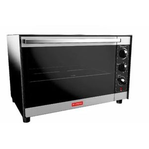 Fresh فرن كهربائي مع شواية، سعة 48 لترًا، 2000 واط، أسود فضي - FR4803RCL