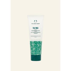 The Body Shop Tea Tree 3-in-1 Wash Scrub Mask 125ml Oil free blemished skin vegan