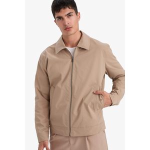 Defacto جاكيت مبطن قصة عادية بياقة بولو