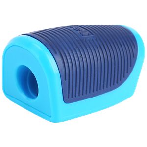 Deli مبراة أقلام دالي E0520 - 4 قطع مع مقبض مطاطي ناعم