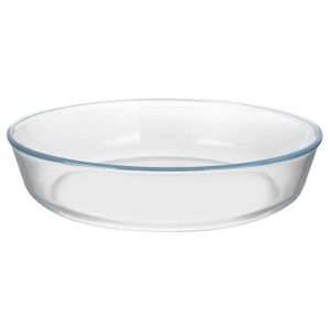 Pyrex قالب كيك زجاج حرارى بايركس، - سادة 2.1 لتر، 26 سم - شفاف