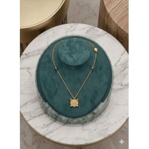 VILLMAR Gold-Tone Pendant Necklace  Elegant Women's Gold-Tone Chain Necklace - Contemporary Design