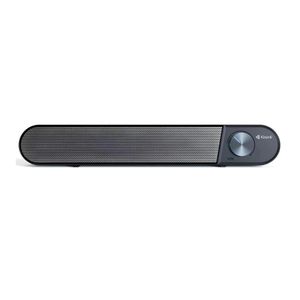 Kisonli مكبر صوت مكتبي سلكي، نظام صوتي متعدد الوسائط عبر منفذ USB، صوت ستيريو بقوة 3 واط، مكبر صوت عالي الدقة لأجهزة الكمبيوتر، والكمبيوتر الشخصي، واللابتوب، والتلفزيون، والتابلت، والهواتف المحمولة، منفذ USB ومقبس صوت 3.5 ملم، سهل الاستخدام (التوصيل والتشغيل)