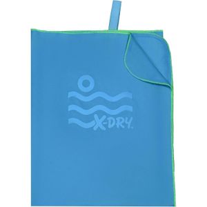 Microfiber Beach Towel  Quick Dry, Sand Free, Lightweight & Compact  for Beach, Swimming,Travel & Pool Dark Turquoise Phosphorescent / 80 x 130 cm