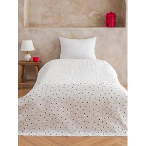LC Waikiki Heart Patterned Single Bedspread
