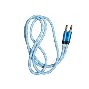 High-speed, clear 3.5mm AUX audio cable, 1 meter long