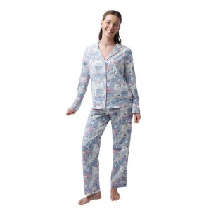 Women's secret Snoopy comic long shirt pajamas