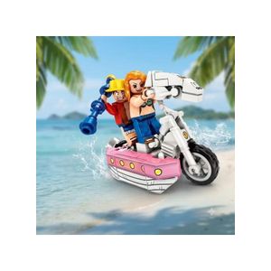 One Piece character, Christmas gift housewarming gift building blocks educational toy classic anime Luffy construction toy One Piece Chopper Sanji Zoro