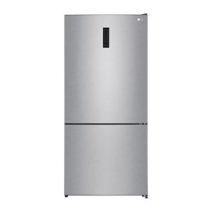 LG ثلاجة نو فروست ذات عاكس رقمي، 588 لتر، فضي - GTF569PVAM