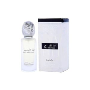 Lattafa عطر الشعر من لطافة أنا الأبيض – برائحة منعشة وثابتة – 50 مل