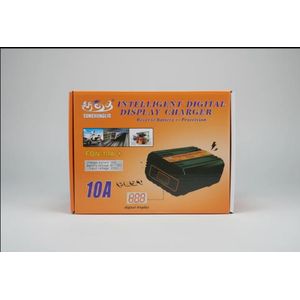 General Battery Charger With Digital Display 6V/12Vdc-10A- with selectors (FON-10A) 