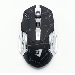Jertech ماوس ألعاب لاسلكي جيرتيك W200 NASUS – دقة 2400 DPI – تصميم مريح – ماوس ماكرو احترافي – لون أسود