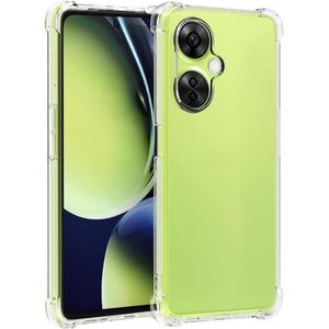 جراب جوريلا سيليكون لموبايل انفنيكس هوت 30i من دلع موبايلك مصنوع البولي يوريثين المقاوم للحرارة ومقاوم للصدمات مع واقي كاميرا - شفاف 