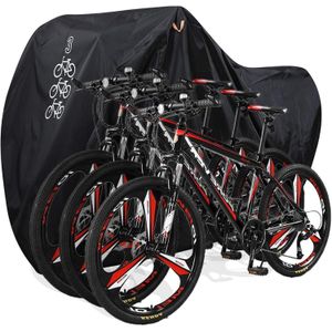 Bike Cover,Waterproof Bicycle Cover Outdoor Bike Storage Covers for 1-3 Bike,Anti Dust Rain UV Rain Snow Protection Bike Covers for Mountain Road Electric Bike With Storage Bag