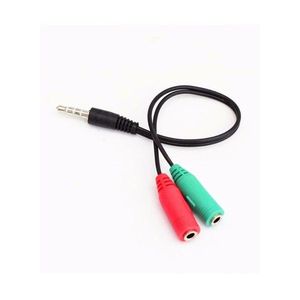 Audio Splitter Cable Black