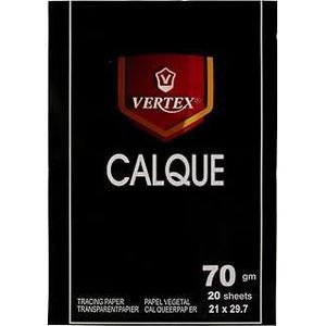 Vertex Sketch Paper A4, 70g, 20 Sheets, Durable