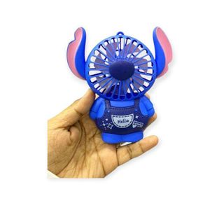 Stitchh USB Rechargeable Outdoor Fan – 3-Speed Portable Cooling Fan – Compact, Lightweight & Foldable – Ideal for Travel, Office, Beach, Sports – – Quiet Operation & Fast Charging