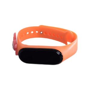 Silicone Children's Smart Watch Toy - Orange Generic-AS-MS-2-302-Orange