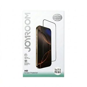 JOYROOM شاشة حماية زجاجية فائق الوضوح (صلابة 9H) pro max واقي شاشة ضد الكسر والبصمات لهواتف آيفون  14 
