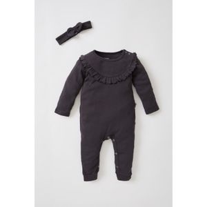 Defacto Knitted Overalls - Anthra