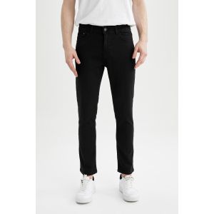 Defacto Man Coool-Standart Fit Trousers - Black