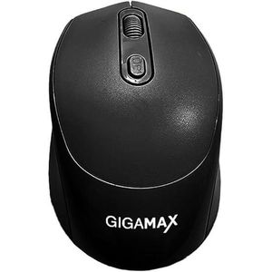 Gigamax  ماوس لاسلكي، G-1400، بدقة ، يعمل سلكيًا ولاسلكيًا، بثلاثة أوضاع اتصال، بلوتوث ولاسلكي 2.4 جيجا هرتز، 4 أزرار ماكرو، بطارية قابلة للشحن تدوم طويلًا، متوافق مع أجهزة الكمبيوتر الشخصية/اللابتوب