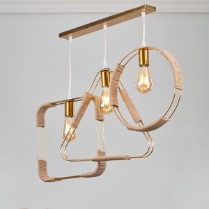 Nagafa Shop ثريا نغافا الحديثة الذهبية R1256