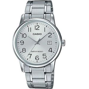 Casio Men's watch stainless steel silver dial MTP-V002D-7B