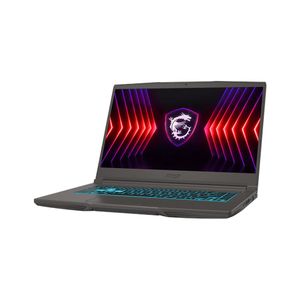 MSI Thin 15 B2RVE Gaming and Content Creation Laptop Intel Core 7 240H 16G RAM 512GB NVMe SSD GeForce RTX 4050 6GB 15.6 Inch FHD IPS 144Hz DOS, 2-Yr Warranty Cosmos Gray