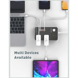 LDNIO  SC3412 PD Power Strip with 20W Fast Charging Technology