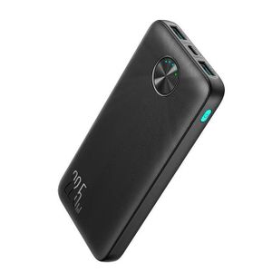 JOYROOM Fast Charging Power Bank JR-PBF15  – 10000mAh Ultra-Slim Portable Battery Pack with 22.5W Output – Type-C In/Out Bidirectional Port – 3 Device Charging – LED Power Indicator – Airline Approved Design – Multi-Protection Safety Gift