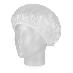 hair shower cap transparent white color 