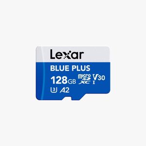 Lexar  BLUE PLUS micro + SD adapter 170MB( 128GB)