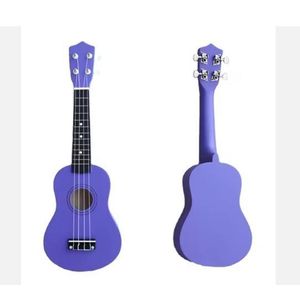 21-Inch Colored Wooden Ukulele Guitar – 4 Strings for Beginners & Students