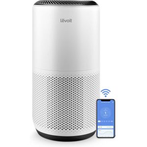 Levoit "LEVOIT" Air Purifiers for Home Large Room Up to 1733 Ft² With HEPA Sleep Mode, AHAM VERIFIDE, Auto Mode, Air Quality Monitor, Smart WiFi, 3-in-1 Filter For Pet Allergy, Smoke, Dust, Core 400S-P, White